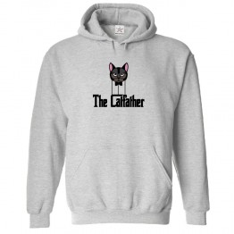 The Catfather With Suited-up Cat Classic Unisex Novelty Kids Pullover Hoodie 									 									 									